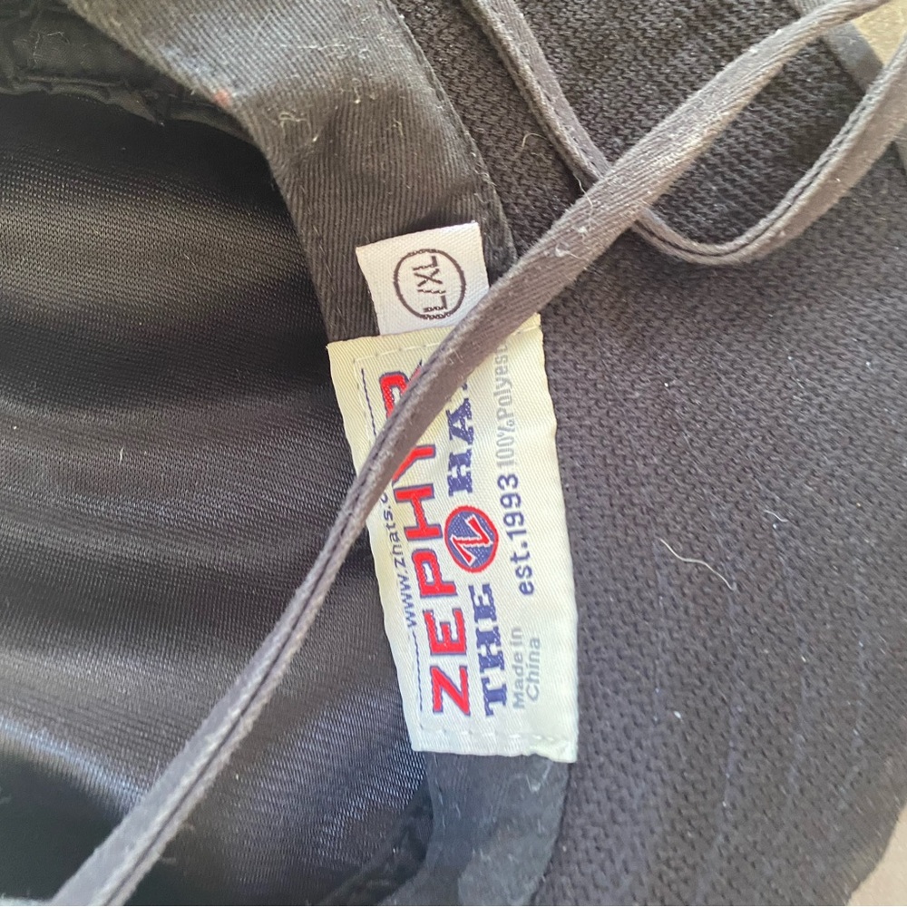 Zephyr Black Bucket Hat with Texas Tech Logo - Picture 4 of 5